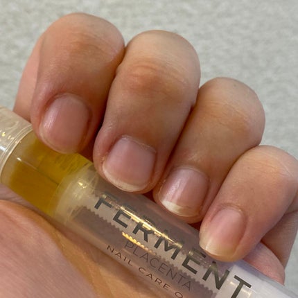 FERMENT PLACENTA ネイルケアオイル〈ネイルエッセンス〉3ml/ブラン製薬/ネイルオイル・トリートメントを使ったクチコミ(8枚目)