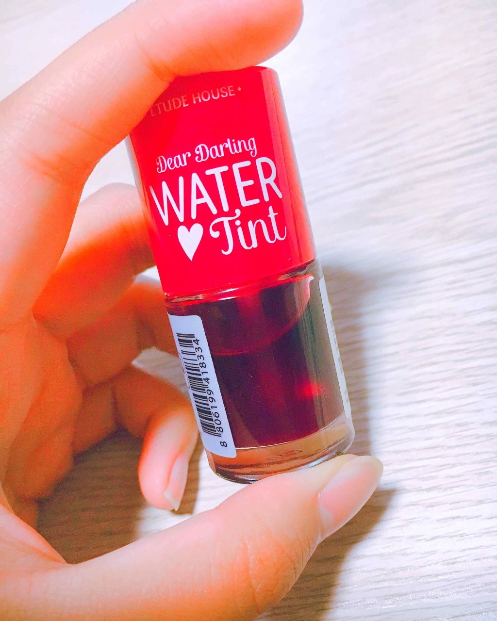 ウォーターティント/ETUDE/リップグロスを使ったクチコミ(1枚目)
