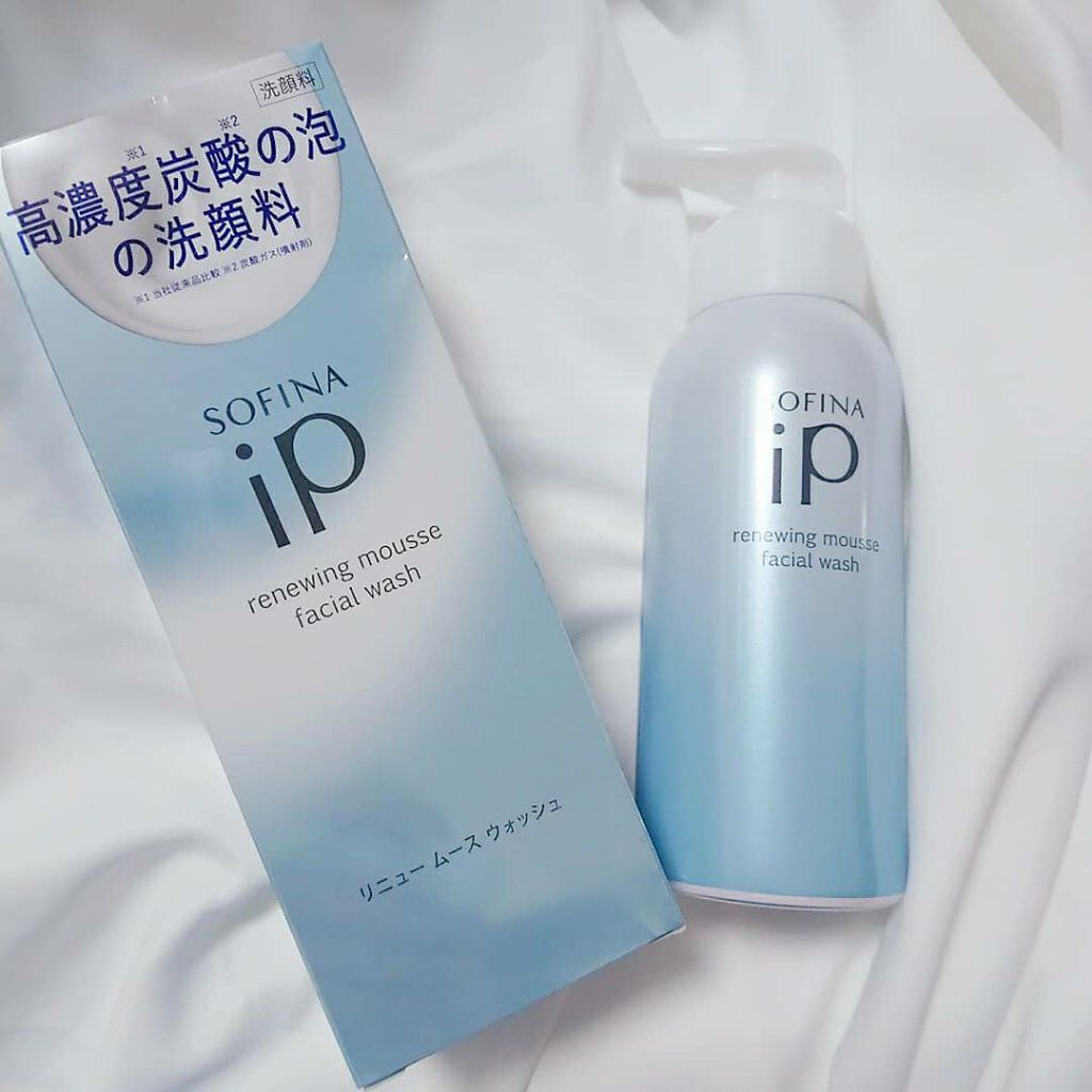 ソフィーナ iP リニュー ムース ウォッシュ/SOFINA iP/泡洗顔を使ったクチコミ（1枚目）