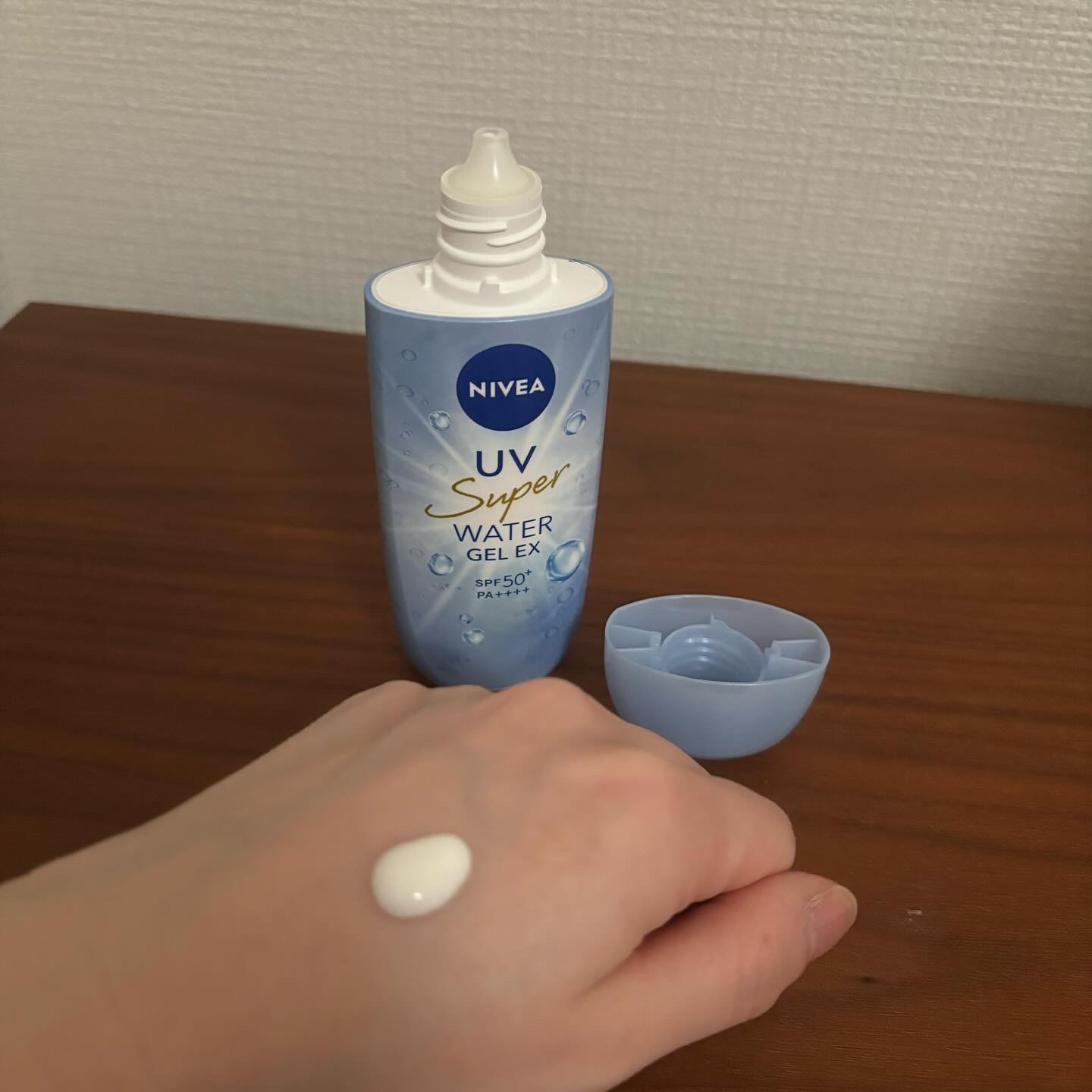 ニベアUV ウォータージェルEX/ニベア/日焼け止めジェルを使ったクチコミ（2枚目）