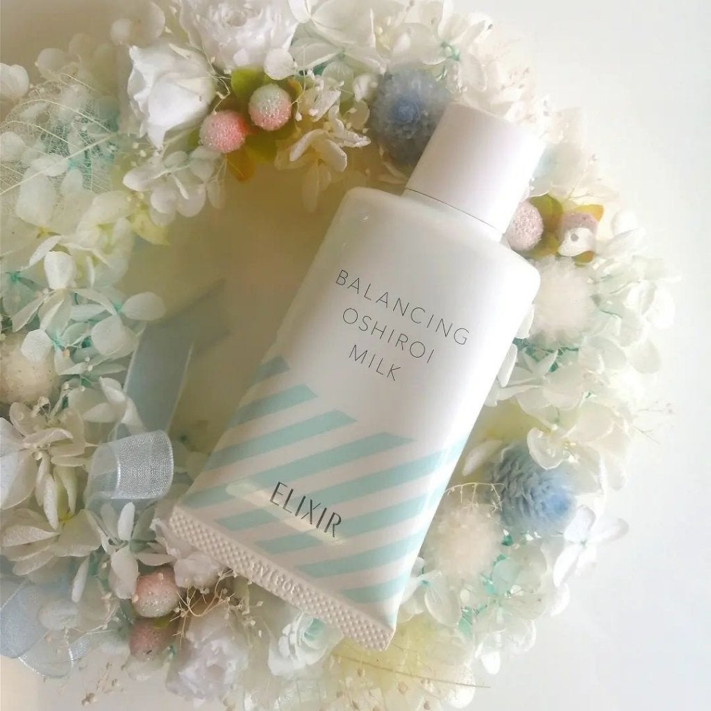 ルフレ バランシングおしろいミルク GR/エリクシール/乳液を使ったクチコミ(1枚目)