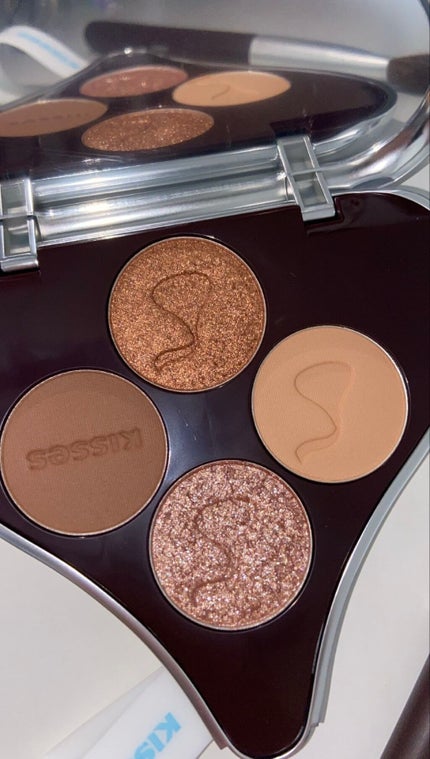 キスチョコレート プレイカラーアイズ/ETUDE/アイシャドウパレットを使ったクチコミ(3枚目)