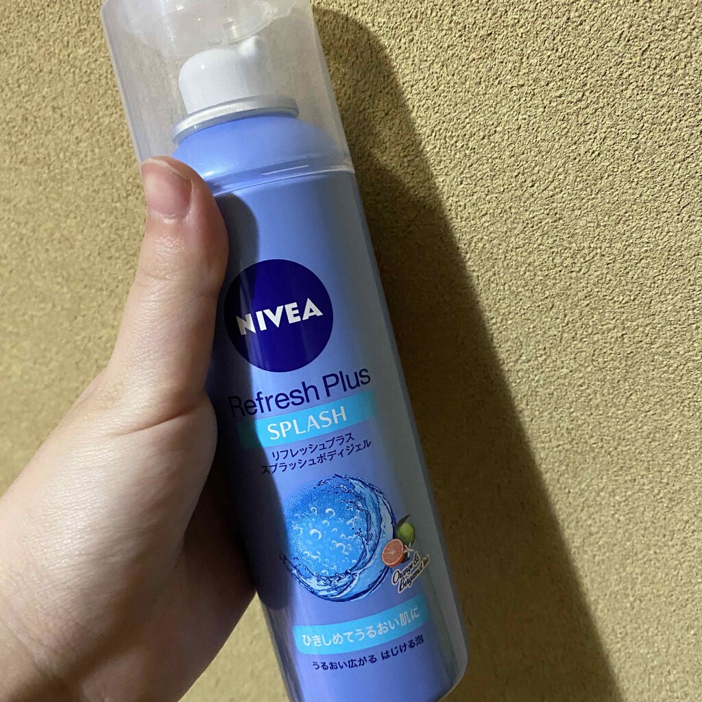 ニベア リフレッシュプラス スプラッシュボディジェル/ニベア/ボディローションを使ったクチコミ(1枚目)