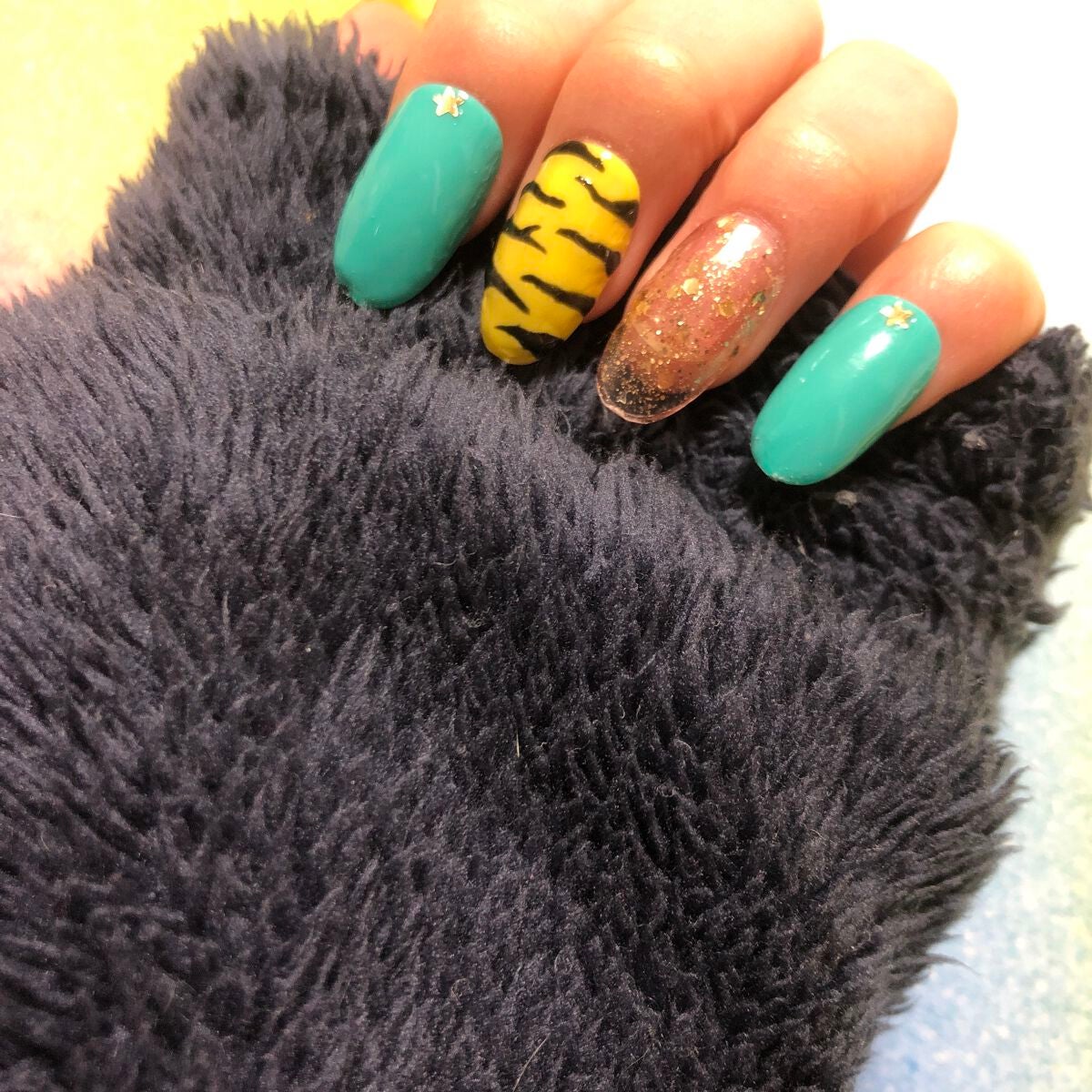 ジェルネイル(ライト対応)/セリア/ジェルネイルを使ったクチコミ(4枚目)