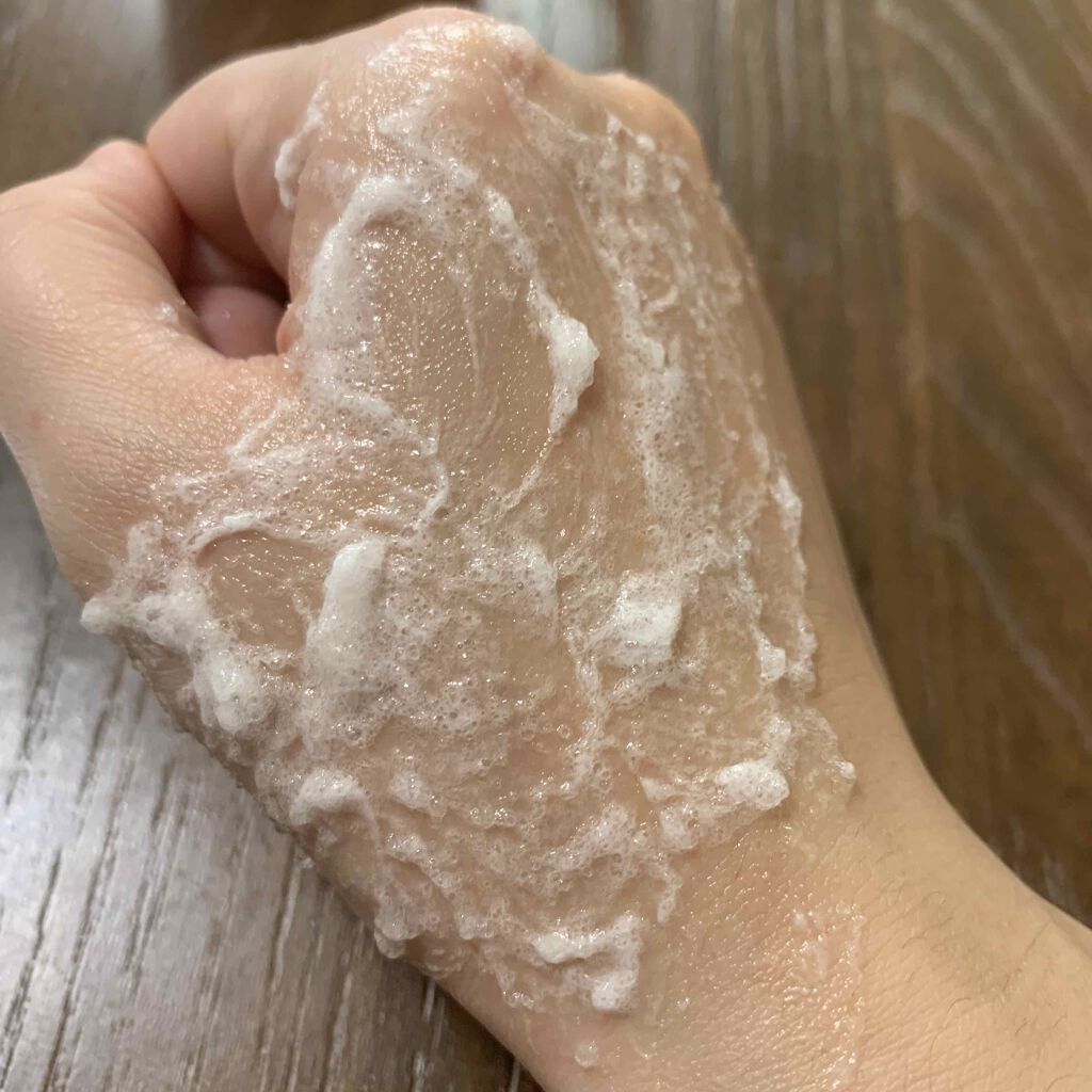 マンナンジェリーハイドロウォッシュ/PLUEST/洗顔料を使ったクチコミ(3枚目)