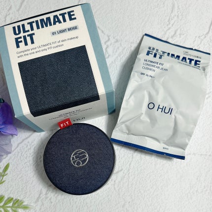 アルティメットフィット ロングウェアデニムクッション/OHUI/クッションファンデーションを使ったクチコミ(10枚目)