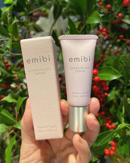 目もとまつ毛美容液/emibi/まつげ美容液を使ったクチコミ(1枚目)