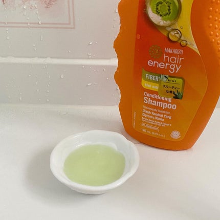 MAKARIZO コンディショニングシャンプー(キウイ)のクチコミ「甘ーい香りが広がるシャンプー。
キウイエキス🥝が配合されています。
リノール酸(オメガ6)が.....」(2枚目)