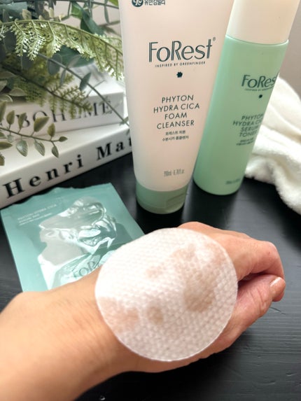 フォレストピトン水分CICAセラムパッド/FoRest by Greenfinger/トナーパッドを使ったクチコミ(6枚目)