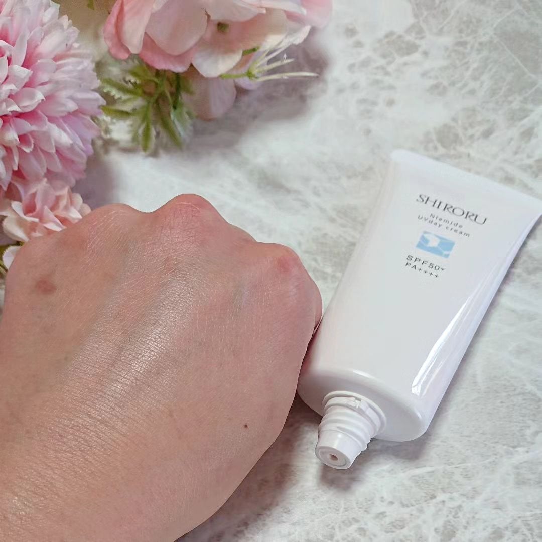 ナイアミドUVデイクリーム/SHIRORU/日焼け止めクリームを使ったクチコミ(6枚目)