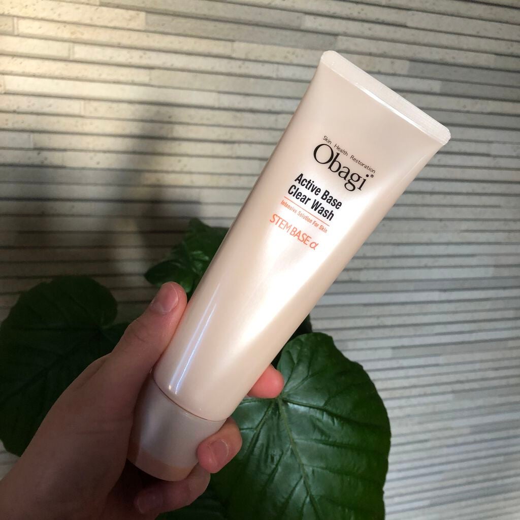 アクティブベース クリアウォッシュ/オバジ/洗顔フォームを使ったクチコミ(1枚目)
