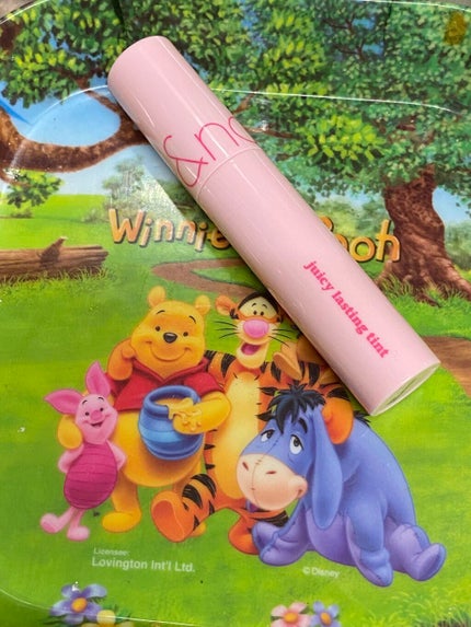 ジューシーラスティングティント 27 ピンクポプシクル(PINK POPSICLE)/rom&nd/リップティントを使ったクチコミ(1枚目)