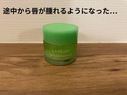 リップスリーピングマスク/LANEIGE/リップバームを使ったクチコミ(1枚目)