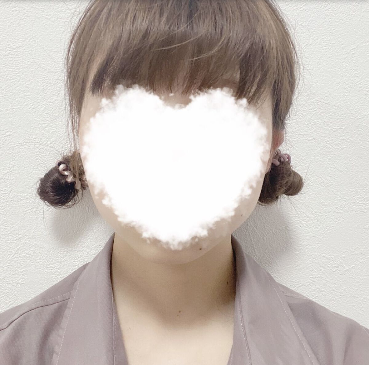 ヘアゴム/DAISO/ヘアアクセサリーを使ったクチコミ（3枚目）