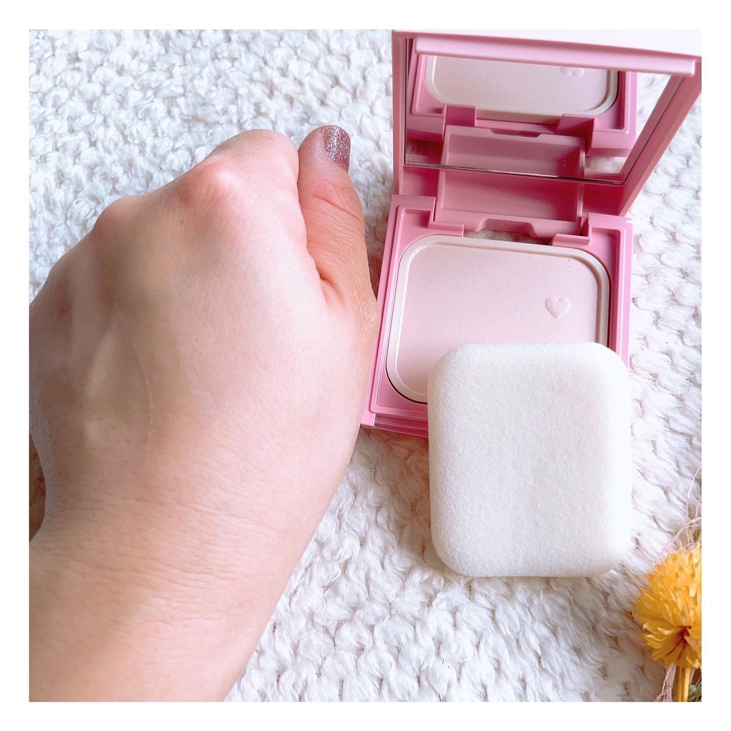 すっぴんメイカー トーンアップパウダーUV/インテグレート/プレストパウダーを使ったクチコミ(5枚目)