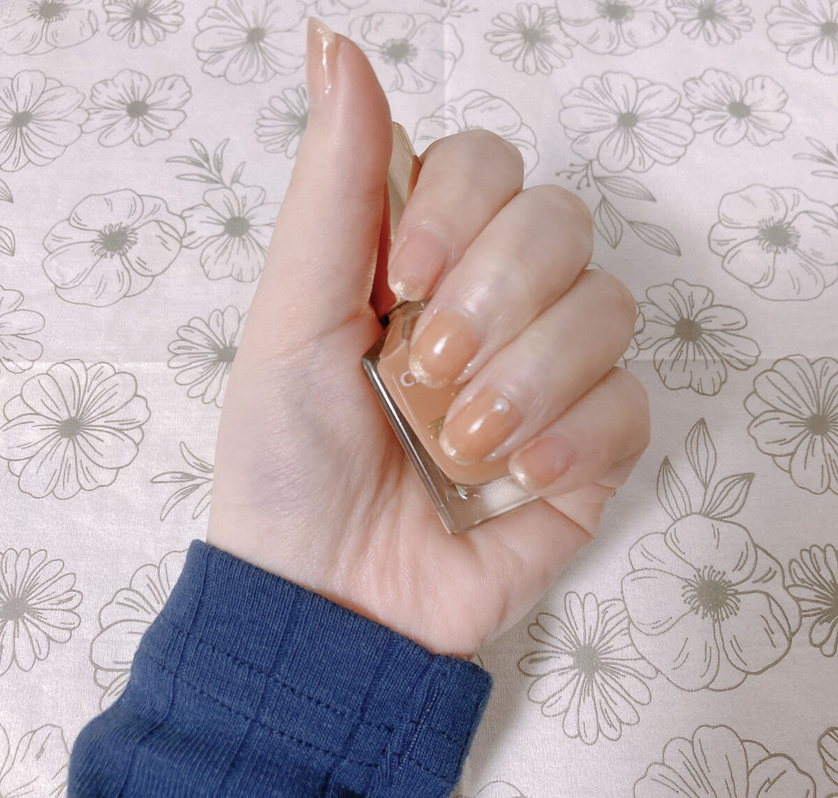 ジェルボリュームトップコート/キャンメイク/ネイルトップコートを使ったクチコミ（1枚目）