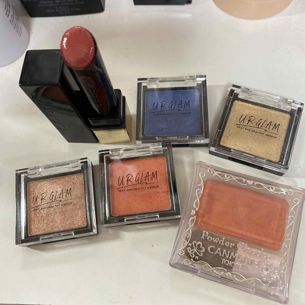 UR GLAM　POWDER EYESHADOW/U R GLAM/単色アイシャドウを使ったクチコミ（1枚目）