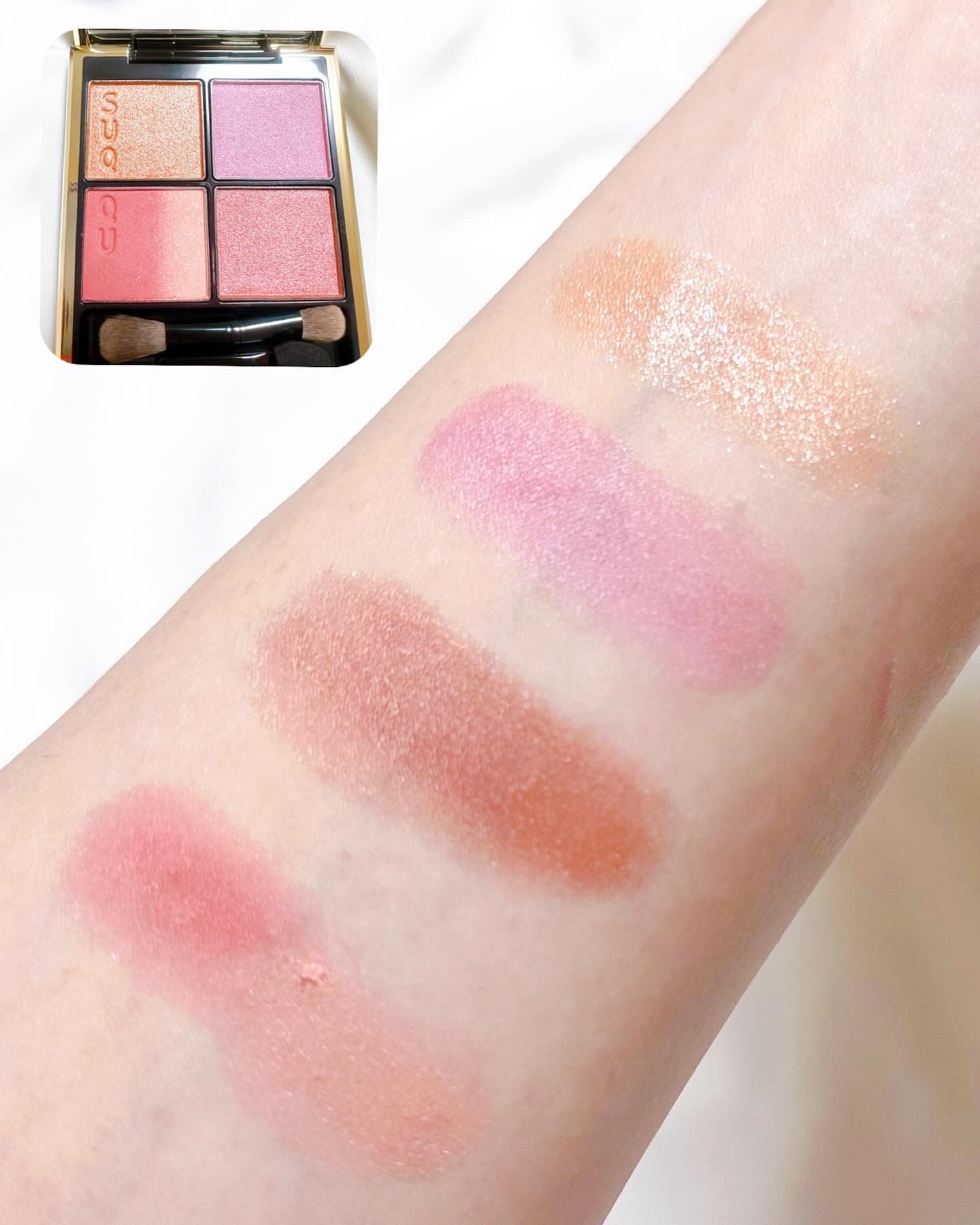 SUQQU アイシャドウパレット 4色　3個セット 2025年冬新作アイシャドウパレット】シグニチャー カラー アイズ