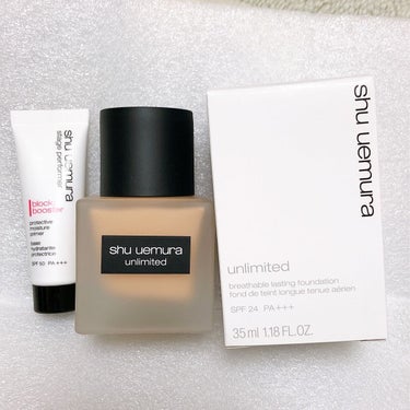 アンリミテッド ラスティング フルイド/shu uemura/リキッドファンデーションを使ったクチコミ（1枚目）