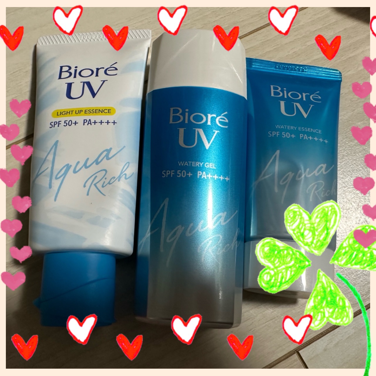 ビオレUV アクアリッチ ウォータリーエッセンス/ビオレ/日焼け止めローションを使ったクチコミ（1枚目）