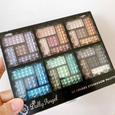 30COLORSEYESHADOWPALETTE/Dolly Angel/アイシャドウパレットを使ったクチコミ（2枚目）