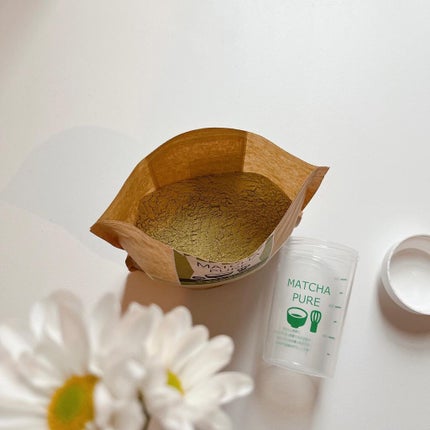 MATCHA PURE(プロテインパウダー)/ピュアパートナー/ソイプロテインを使ったクチコミ(5枚目)