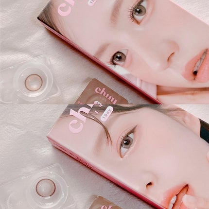 chuuLENS Milk&Tea 1day/chuu LENS/ワンデー(1DAY)カラコンを使ったクチコミ(2枚目)