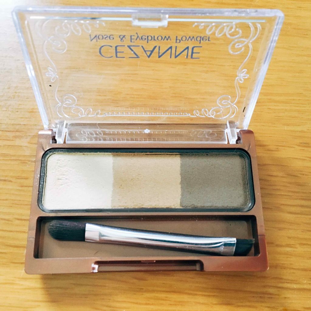 ノーズ＆アイブロウパウダー/CEZANNE/パウダーアイブロウを使ったクチコミ（1枚目）