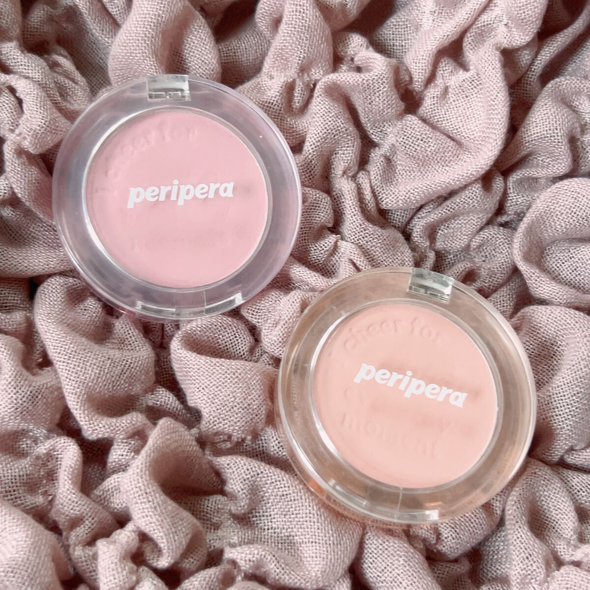 ピュア ブラッシュド サンシャイン チーク/PERIPERA/パウダーチークを使ったクチコミ(1枚目)