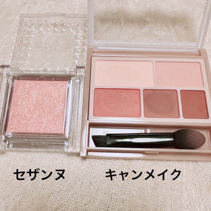シングルカラーアイシャドウ/CEZANNE/単色アイシャドウを使ったクチコミ(2枚目)