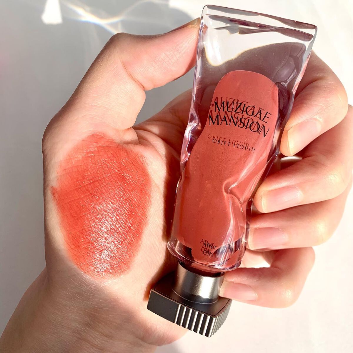オブジェリキッド/MUZIGAE MANSION/口紅を使ったクチコミ(9枚目)