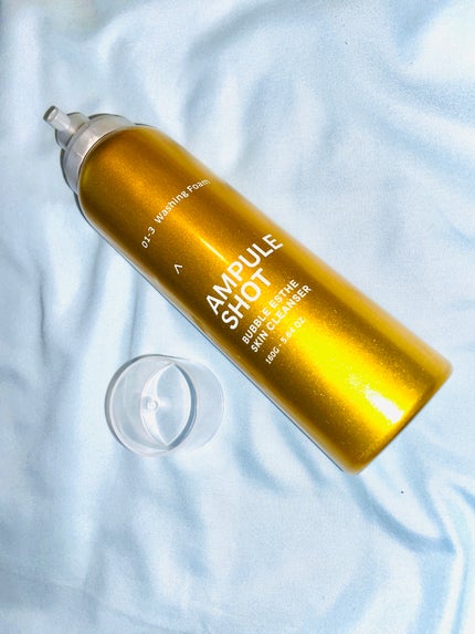 バブルエステ 炭酸洗顔フォーム/AMPULE SHOT/洗顔フォームを使ったクチコミ(1枚目)