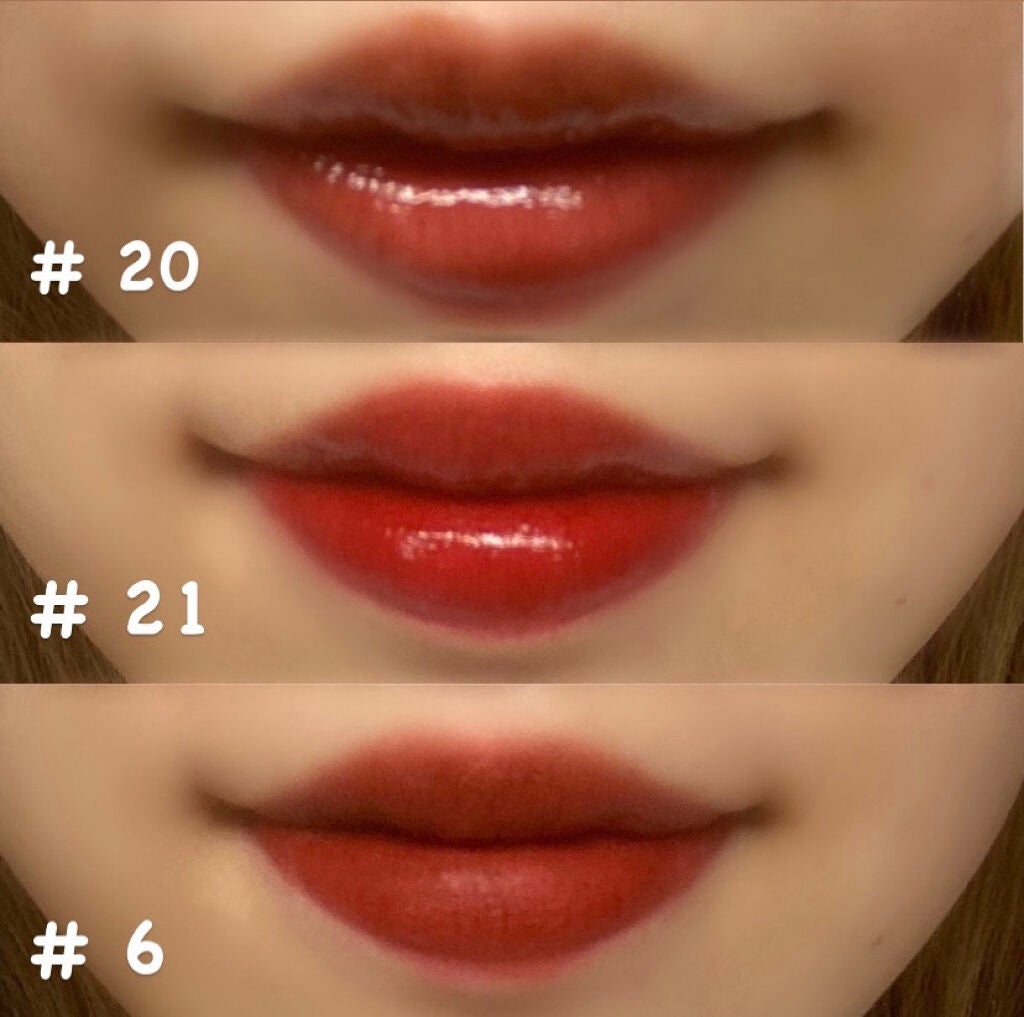 ジューシーラスティングティント/rom&nd/リップティントを使ったクチコミ(2枚目)