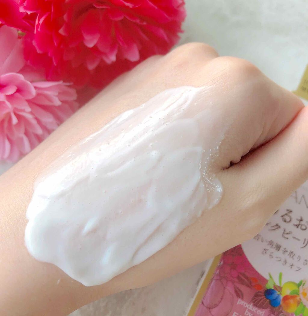 うるおい ミルクピーリング/ボタニカルフォース/洗い流すパック・マスクを使ったクチコミ（3枚目）