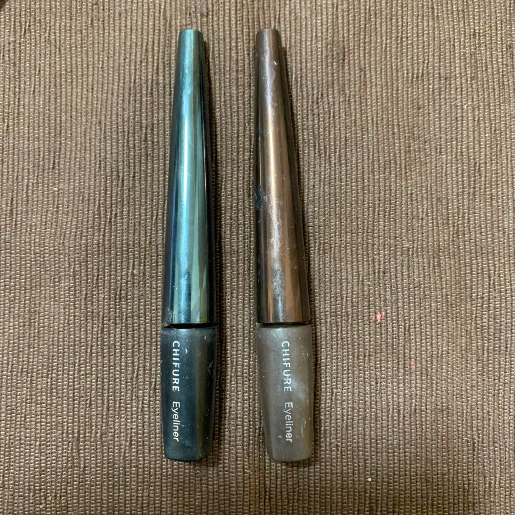 リキッド アイライナー/ちふれ/リキッドアイライナーを使ったクチコミ（2枚目）