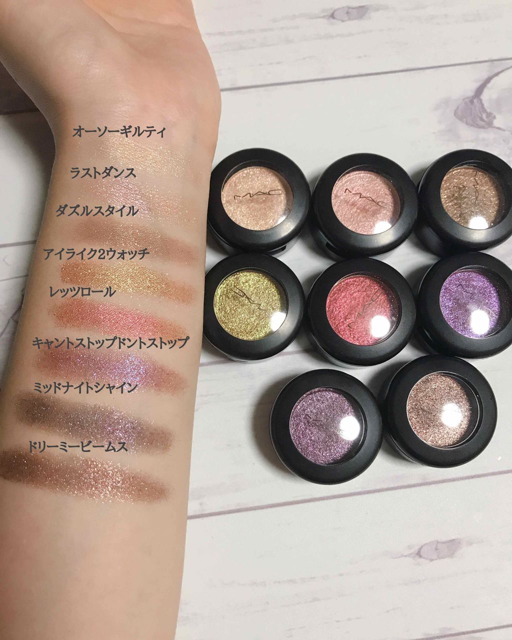 ダズルシャドウ/M・A・C/単色アイシャドウを使ったクチコミ(2枚目)