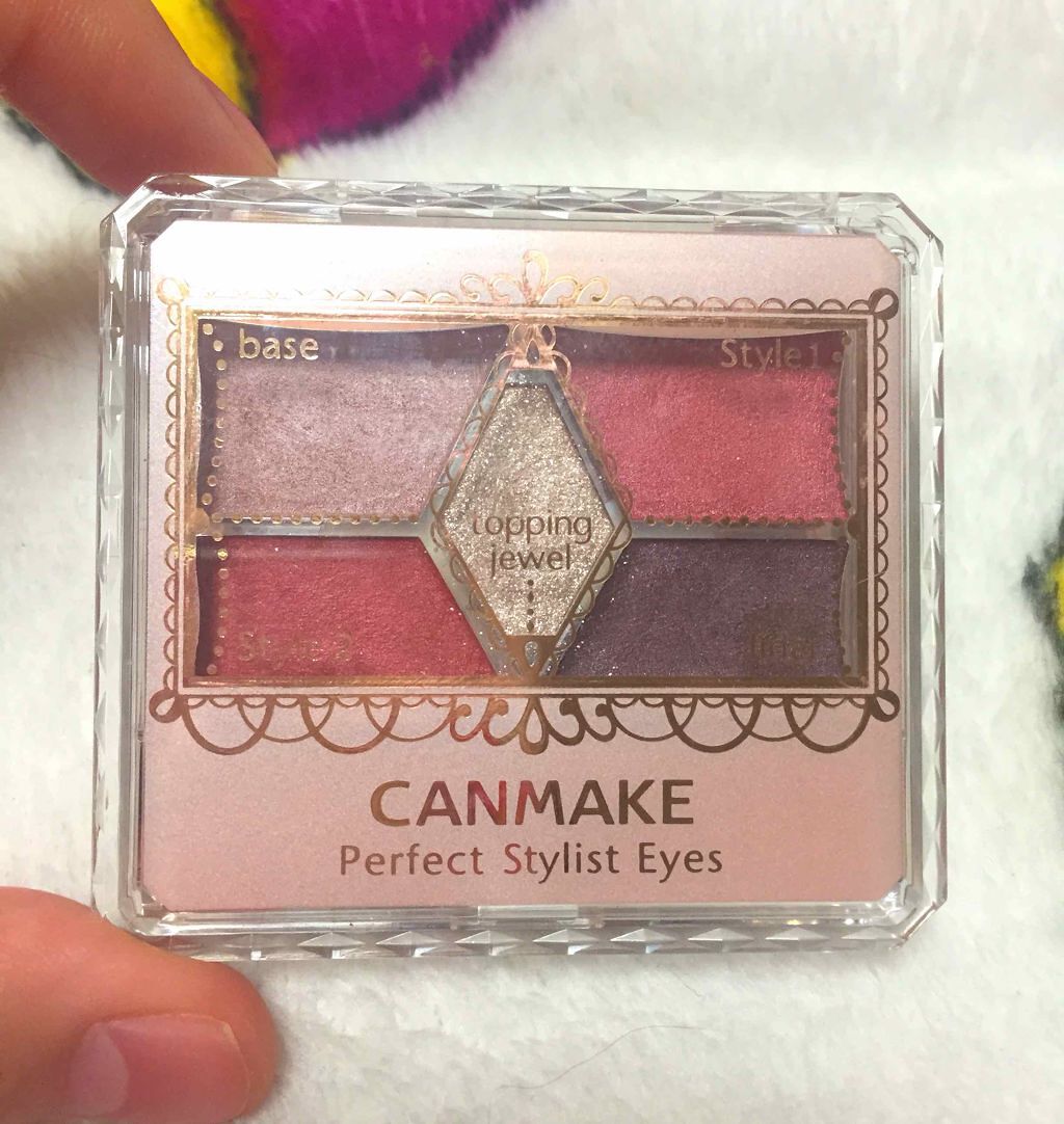 【旧品】パーフェクトスタイリストアイズ/キャンメイク/アイシャドウパレットを使ったクチコミ(1枚目)