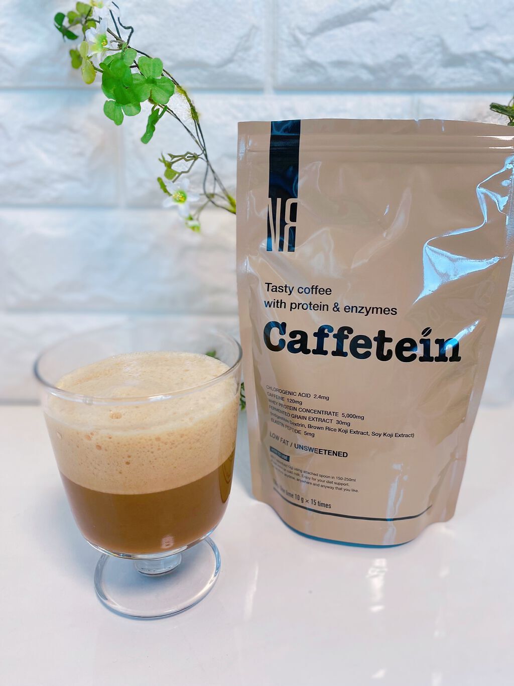 カフェテイン/NR SHOP/その他プロテインを使ったクチコミ(6枚目)