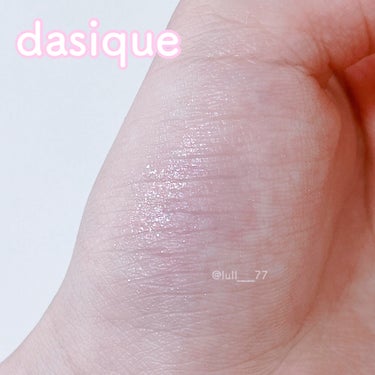 スターリット リキッドグリッター/dasique/メイクアップを使ったクチコミ（3枚目）