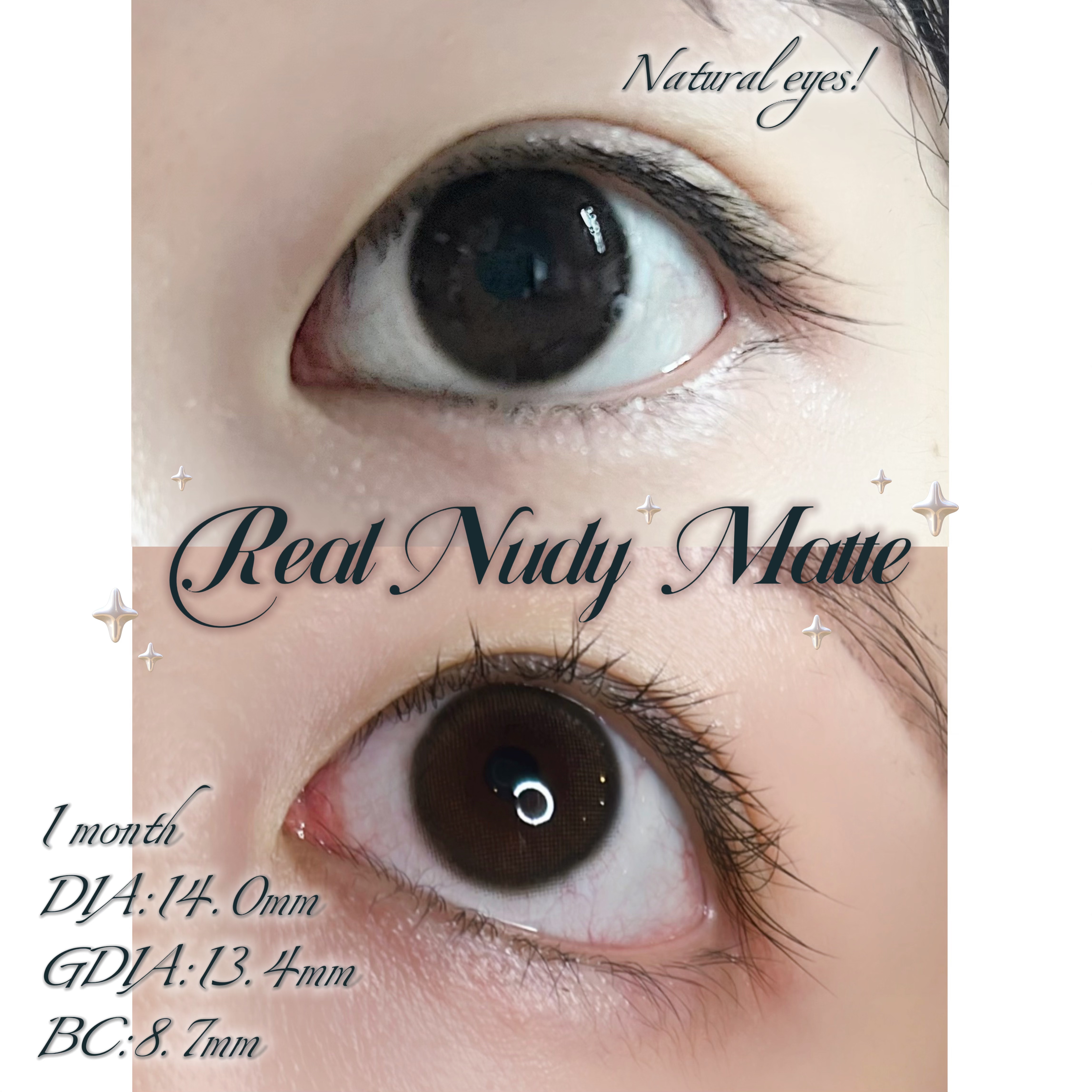 LARME シリコンハイドロゲル/LARME/ワンデー（１DAY）カラコンを使ったクチコミ（2枚目）