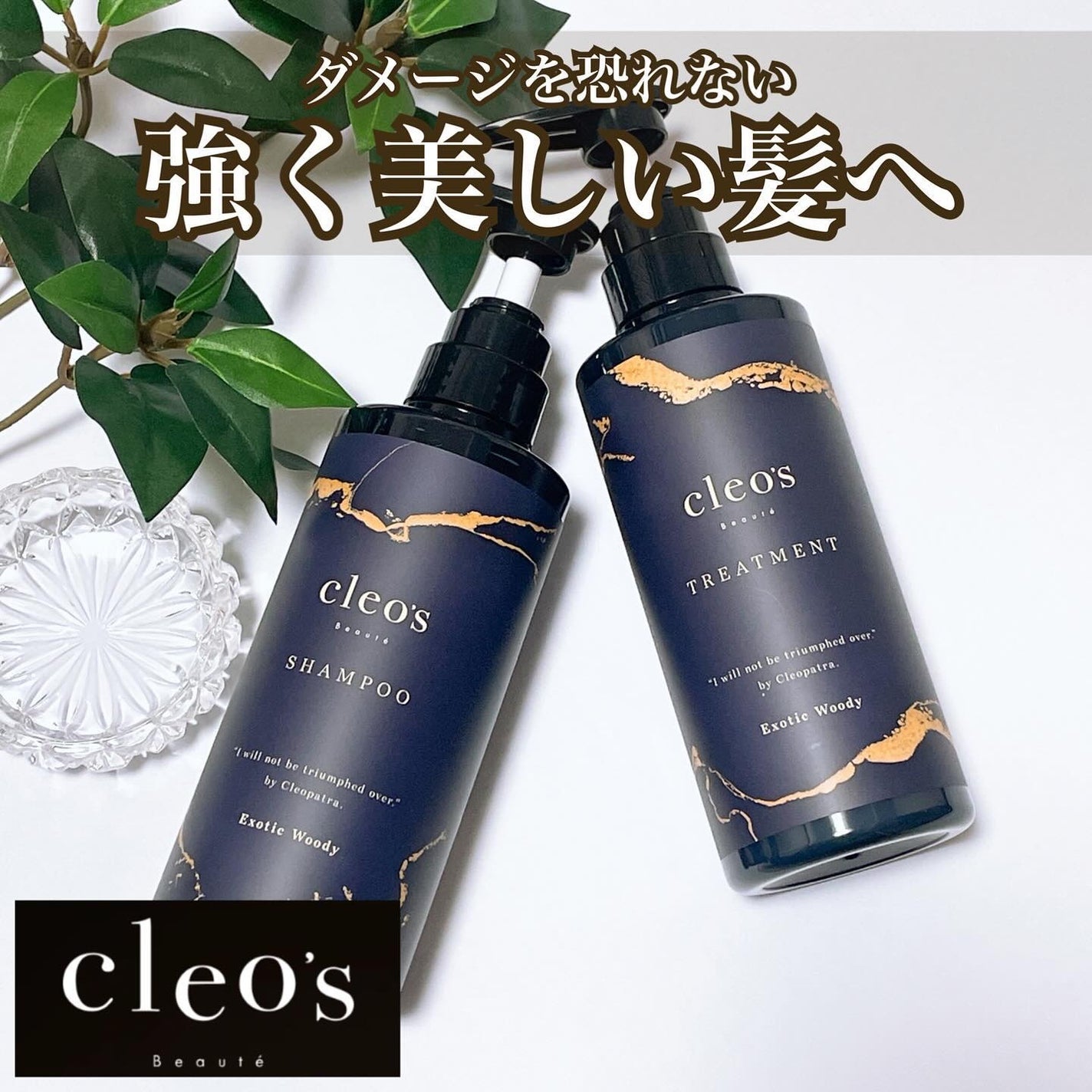 エクストラモイストシャンプー&リペアトリートメント/Cleo's Beauté/市販シャンプーを使ったクチコミ(1枚目)