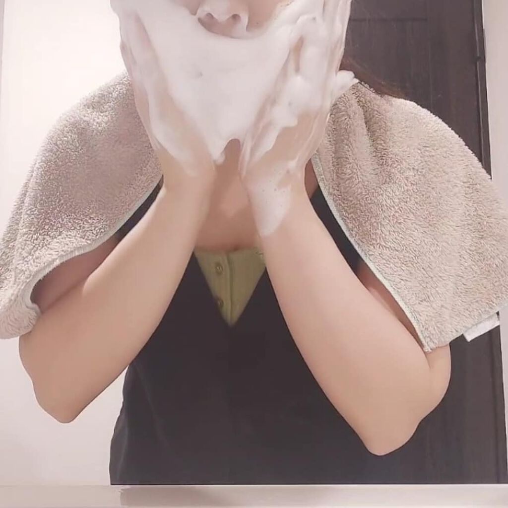 あたりちゃん♥️フォロバ&イイネ返し on LIPS 「【ふわふわ雪泡石けん】泡立てネット付き♡島根県の出雲で生まれた..」(7枚目)