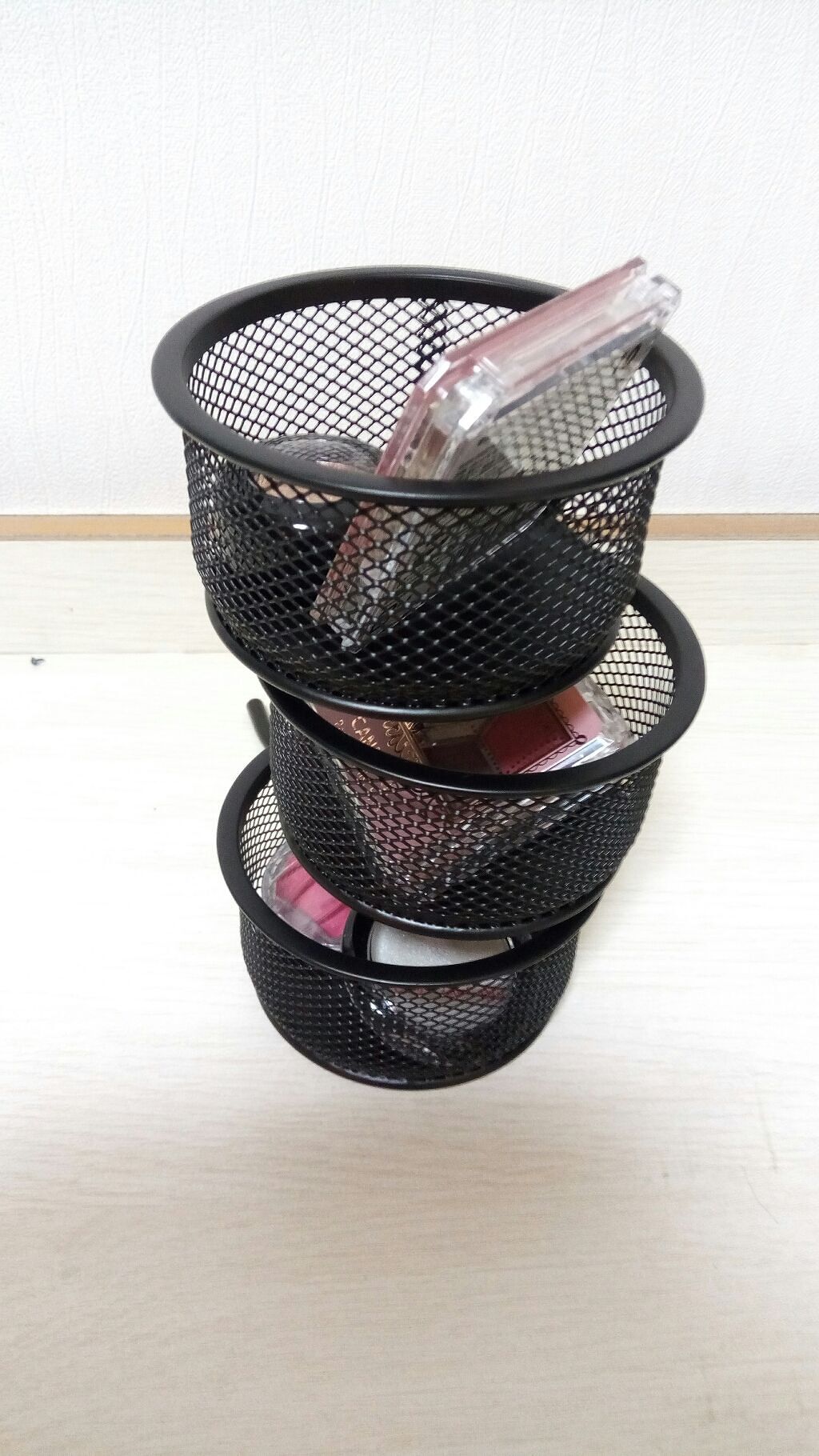 おけい on LIPS 「コスメ収納(?)の1つです!今日購入して、コスメを入れてみまし..」(2枚目)