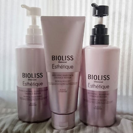 ボタニカル エステティーク インフュージング ヘアパック(ダメージリペア)/SSビオリス/ヘアマスク・ヘアパックを使ったクチコミ(1枚目)