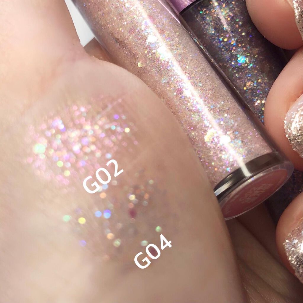 パールブリーアイグリッター/BLACK ROUGE/グリッターを使ったクチコミ（1枚目）