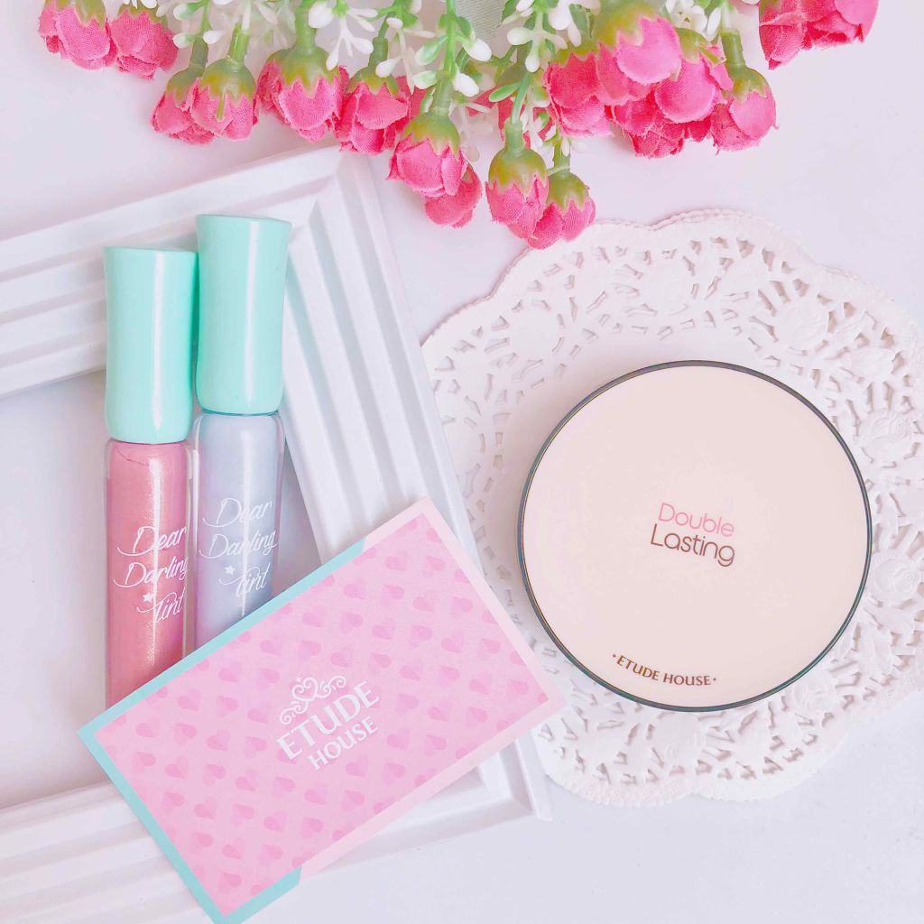 ダブルラスティング クッション/ETUDE/クッションファンデーションを使ったクチコミ（1枚目）