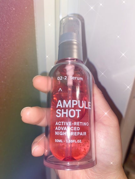 アクティブレチノ アドバンスト ナイトリペア セラム/AMPULE SHOT/美容液を使ったクチコミ(1枚目)