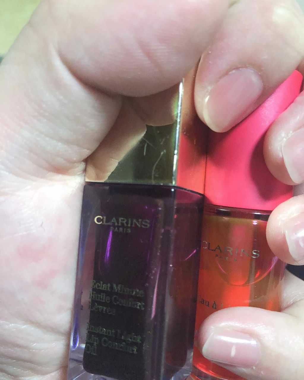 ウォーターリップ ステイン/CLARINS/リップグロスを使ったクチコミ（1枚目）