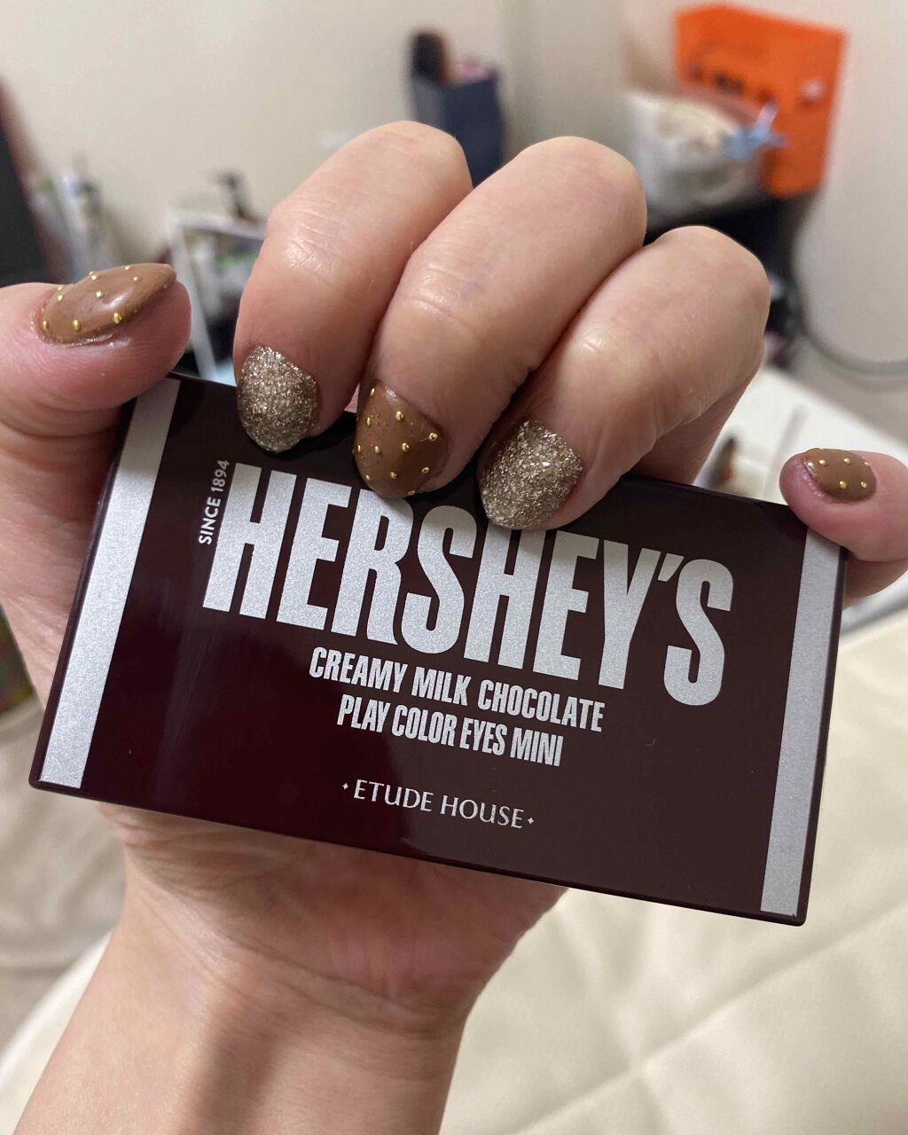 ハーシー プレイカラーアイズミニ/ETUDE/アイシャドウパレットを使ったクチコミ（3枚目）