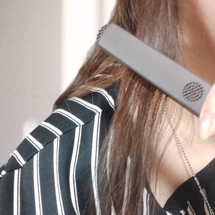 持ち運べるミニヘアアイロン i19214WH/Areti./ストレートアイロンを使ったクチコミ(4枚目)